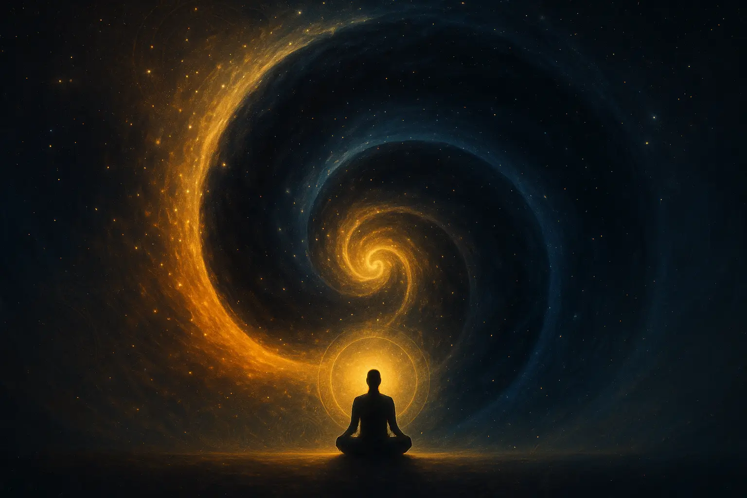 Spirala Czasu – Światło i Cień w Kosmicznym Oddechu