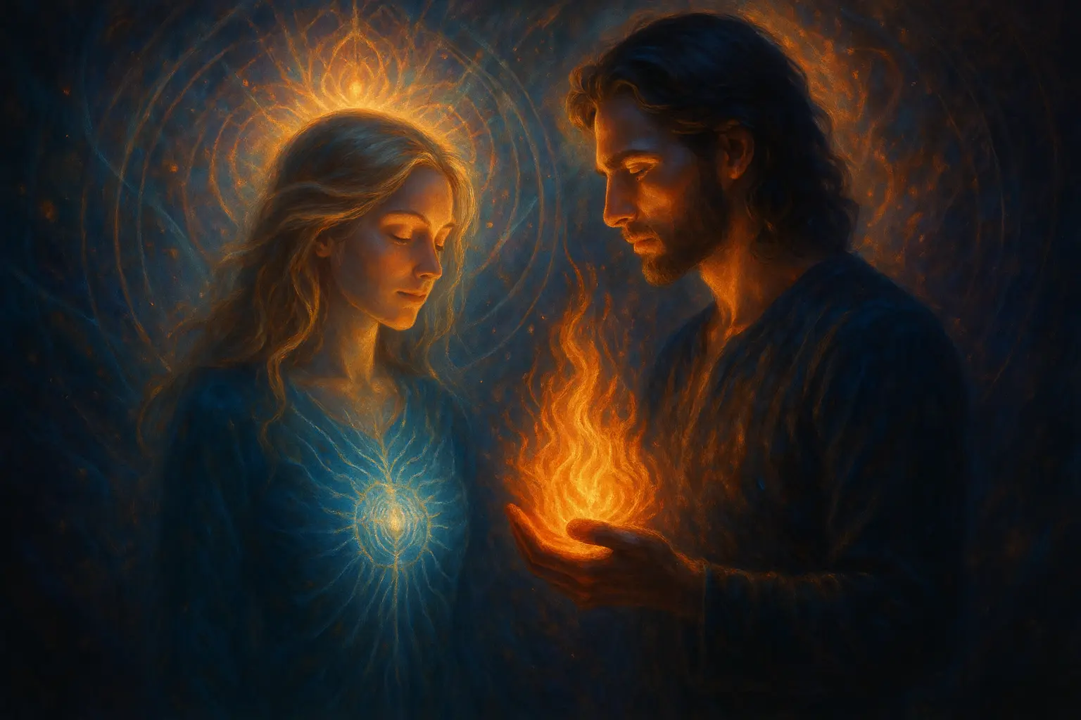 Kobieta – Brama Życia, Mężczyzna – Strażnik Ognia