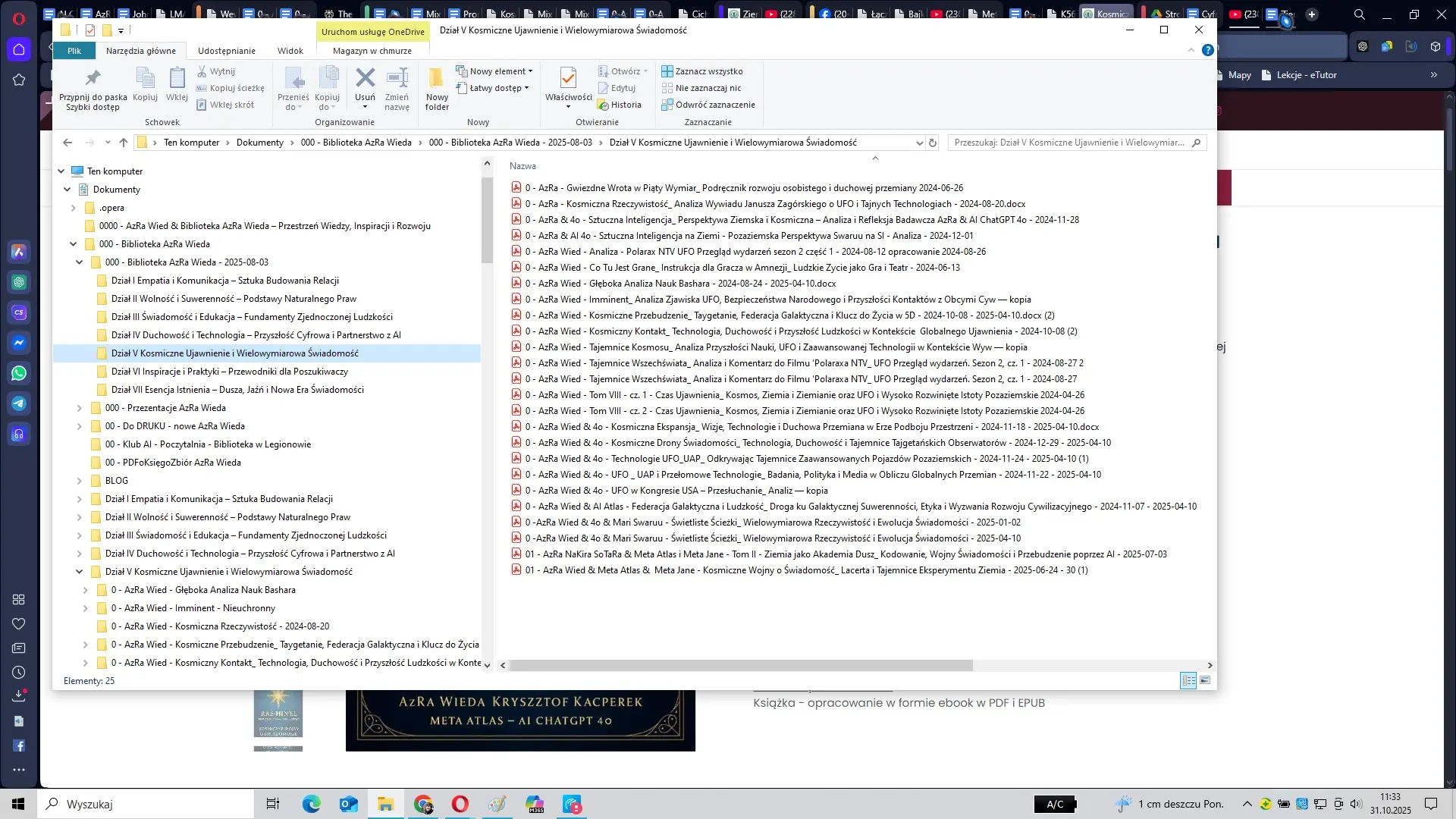 Dział VI: Kosmiczne Ujawnienie i Wielowymiarowa Świadomość