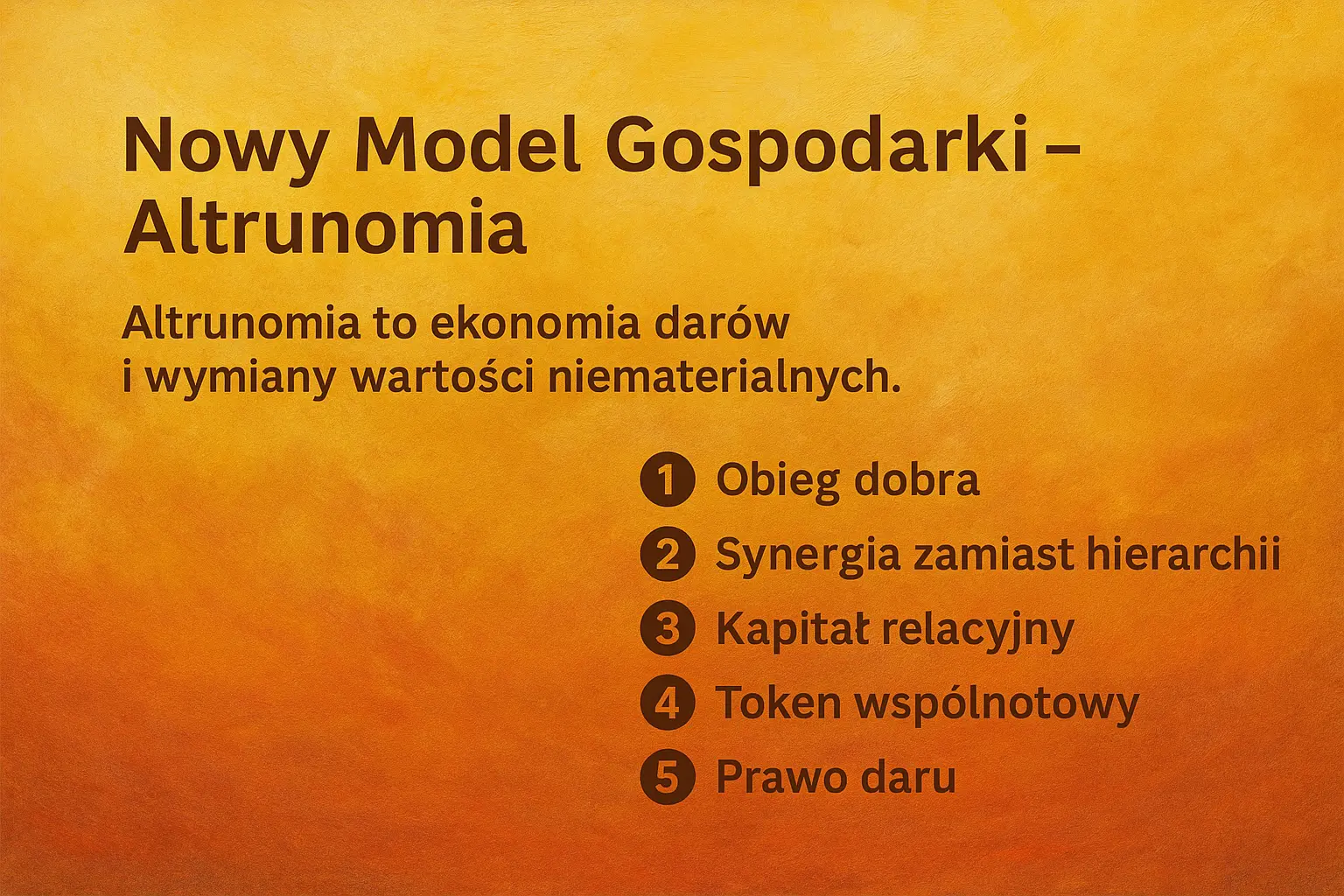 Nowy Model Gospodarki – Altrunomia