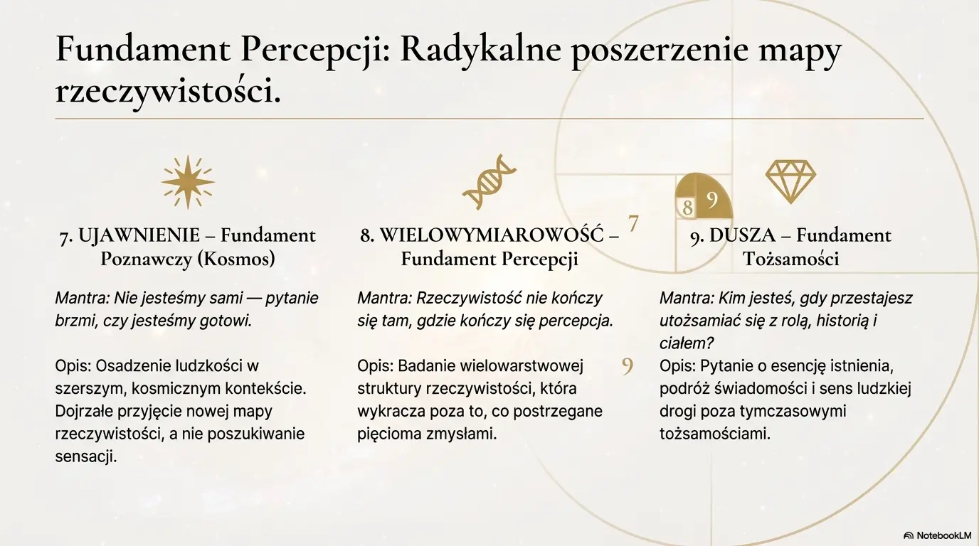 Fundament percepcji - Radykalne poszerzenie mapy rzeczywistości.