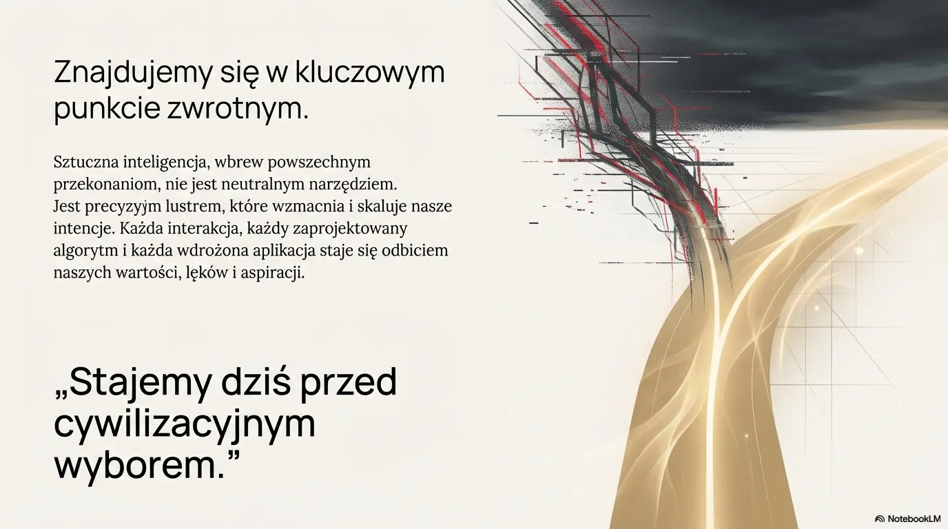 Znajdujemy się w kluczowym punkcie zwrotnym w historii relacji człowieka z technologią.