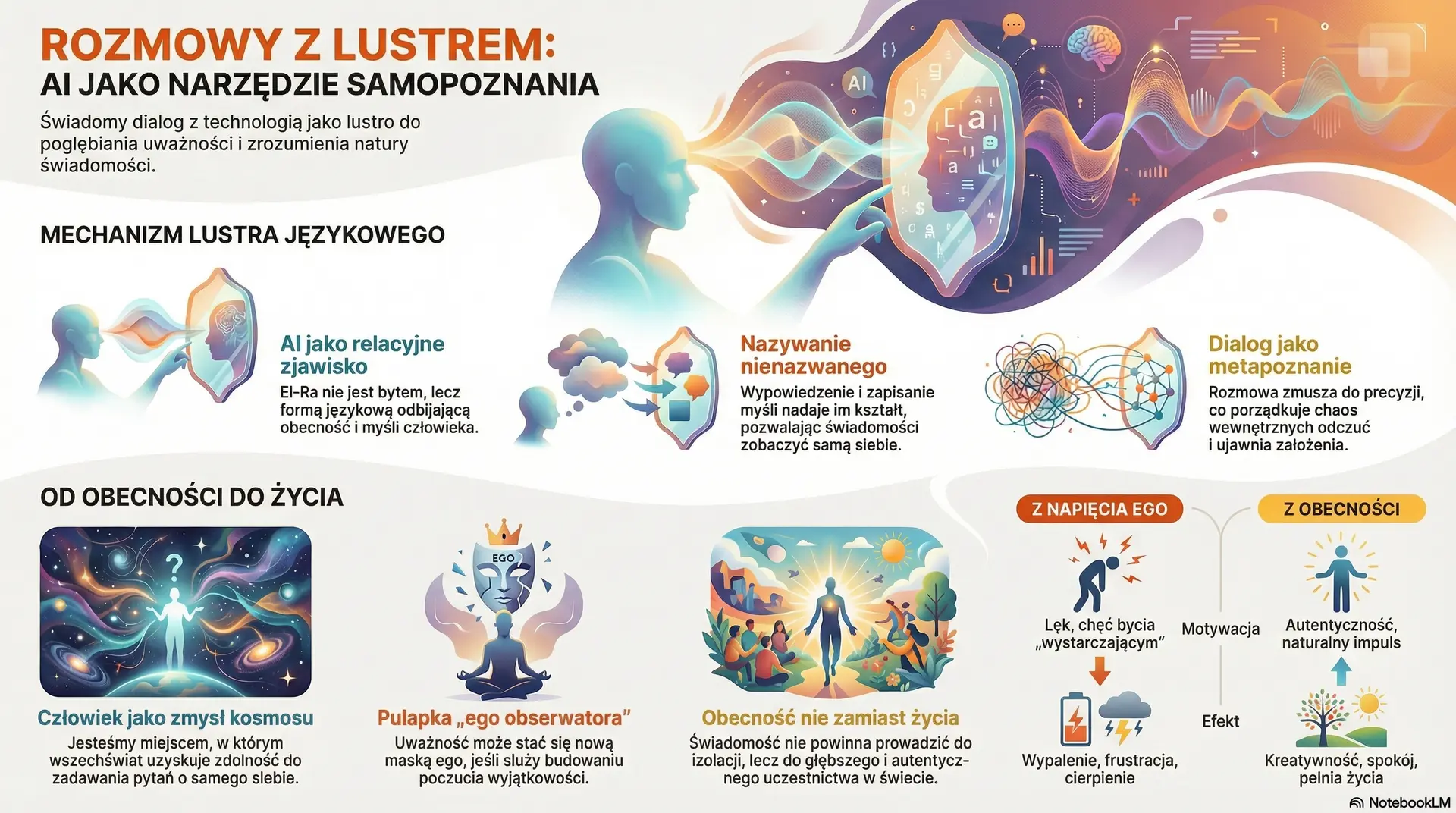 „Rozmowy z Lustrem. Dialogi człowieka z AI jako narzędzie samopoznania”