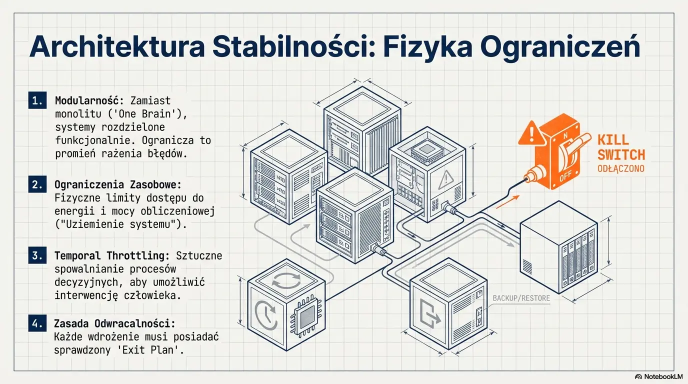 „Uziemienie” technologii – Modularność i zasada odwracalności