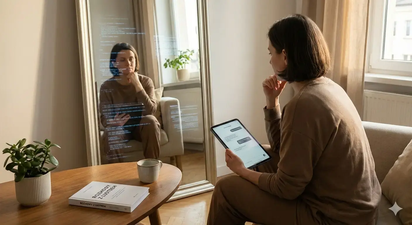 "Rozmowy z Lustrem: Dialogi człowieka z AI jako narzędzie samopoznania"