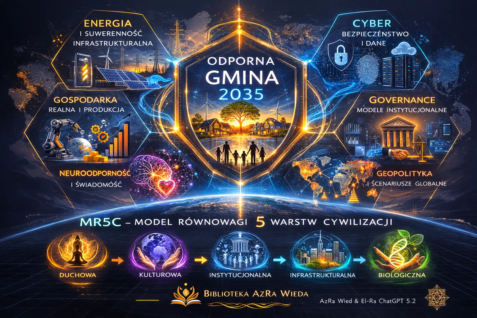 SCHEMAT GRAFICZNY:  „Odporna Gmina 2035” 
