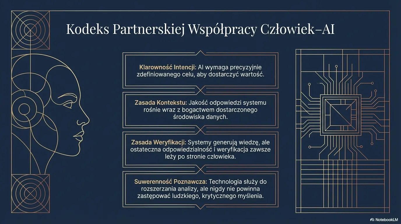 Kluczowe zasady etycznej ko-kreacji z AI: