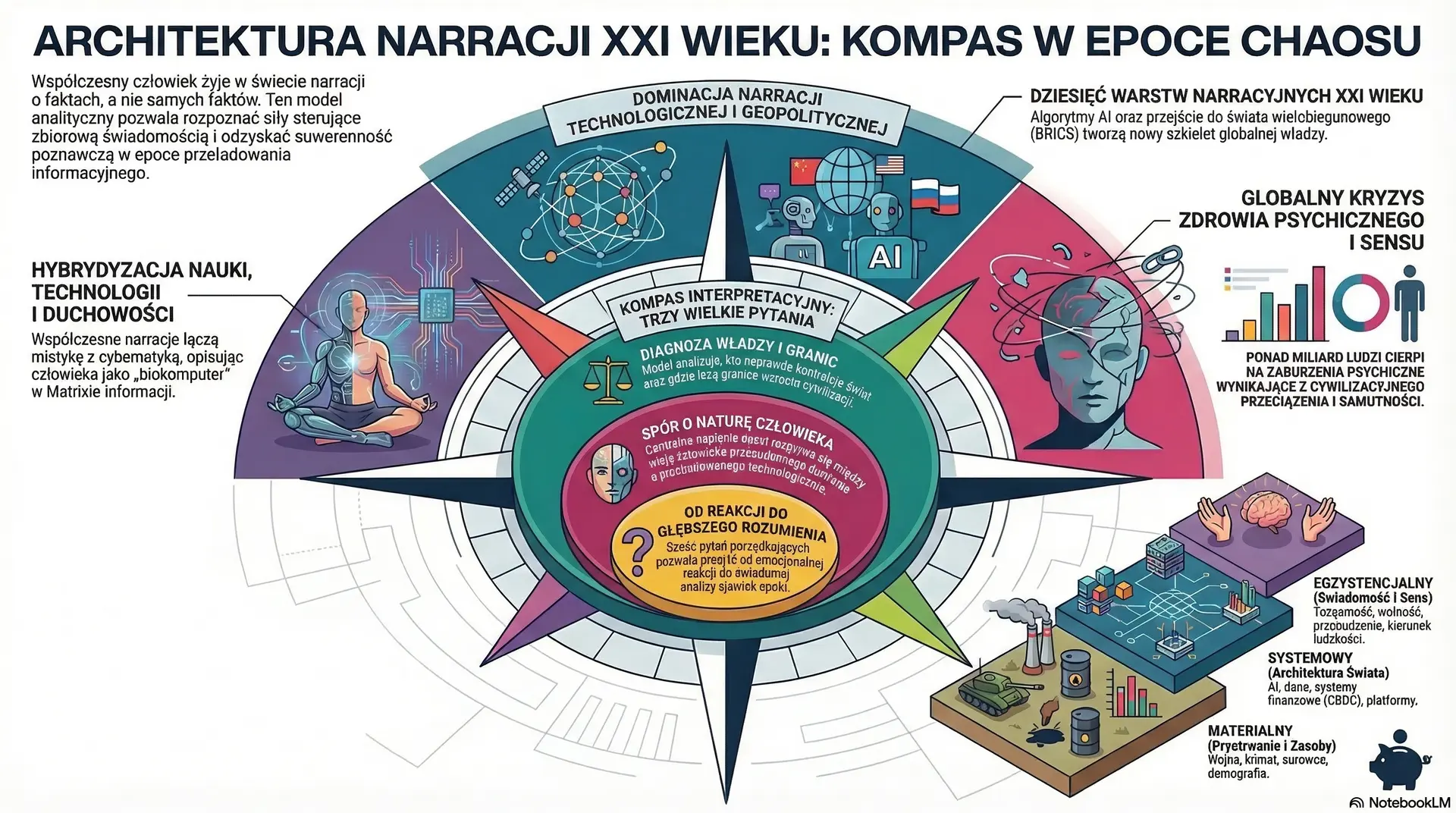 Mapa świata, który zmienia się naraz — i kompas dla człowieka, który chce zachować kierunek.