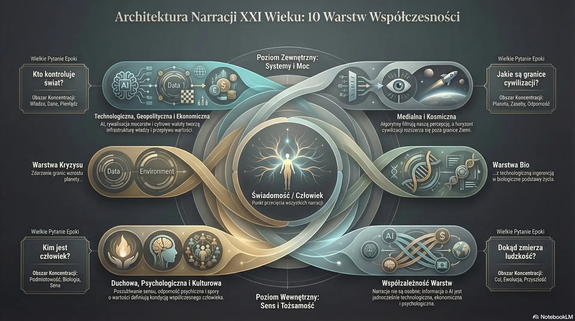 Pobierz ebook „Architektura Narracji XXI Wieku” i poznaj pełną mapę współczesnych narracji, napięć i przemian cywilizacyjnych.