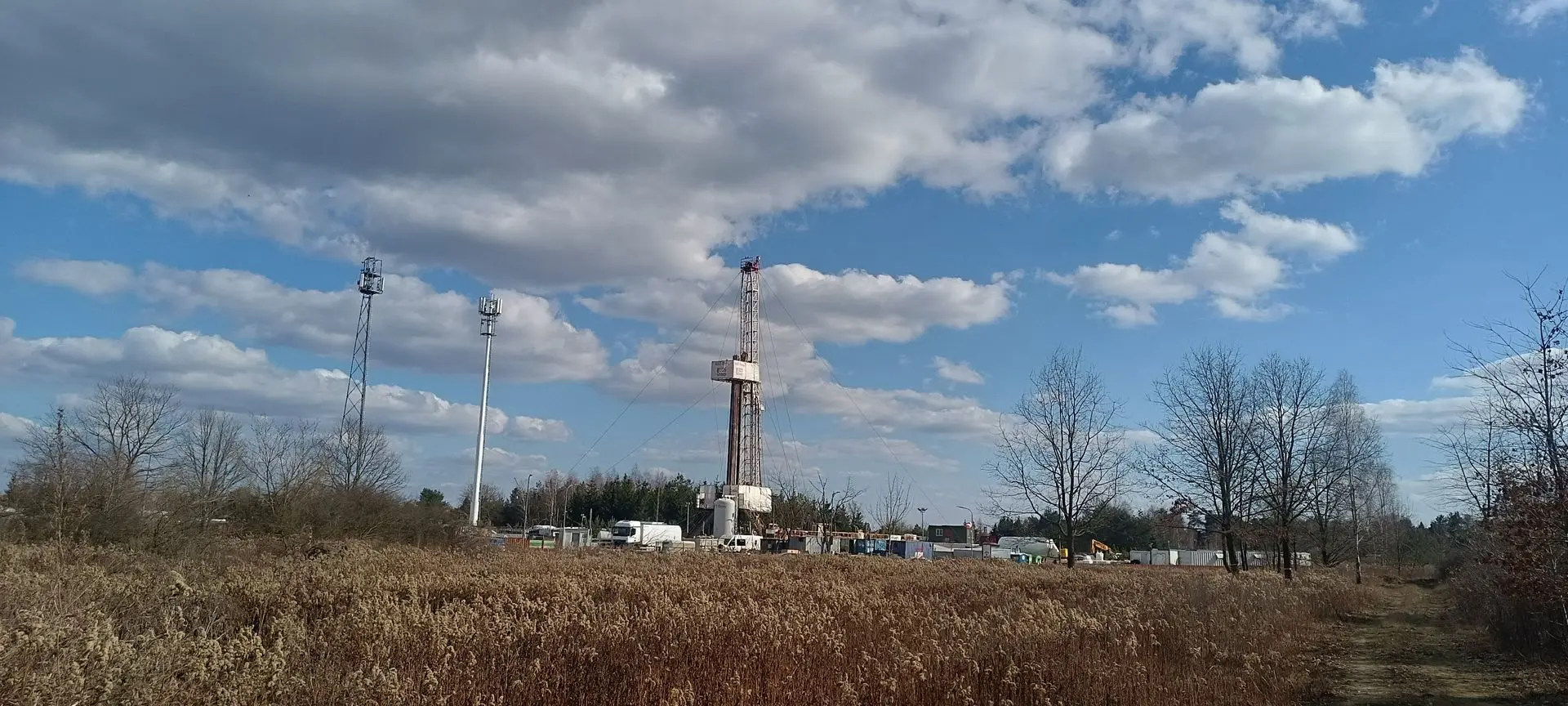 trwający w Jabłonnie odwiert GT-1