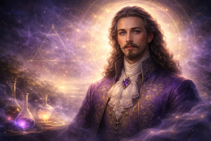 Saint Germain w mistycznym blasku