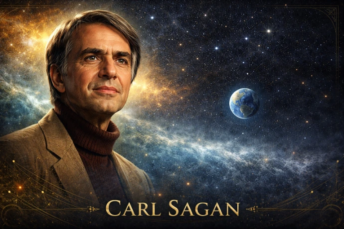 Carl Sagan i kosmiczna kontemplacja