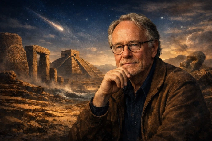 Graham Hancock wśród starożytnych ruin