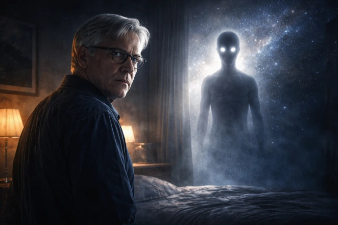 Strieber i tajemnicza postać obcego