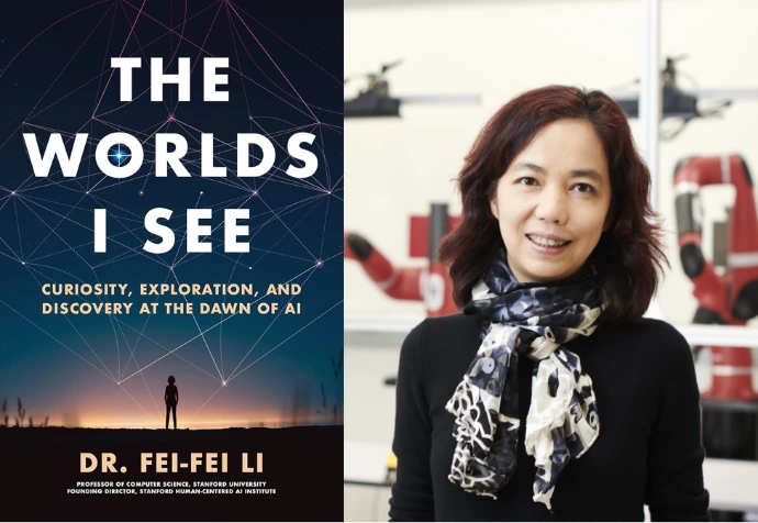 Poznaj Fei-Fei Li – profesorkę Stanfordu, współzałożycielkę Stanford HAI i CEO World Labs. Computer vision, spatial intelligence, world models i przyszłość AI w świecie 3D.