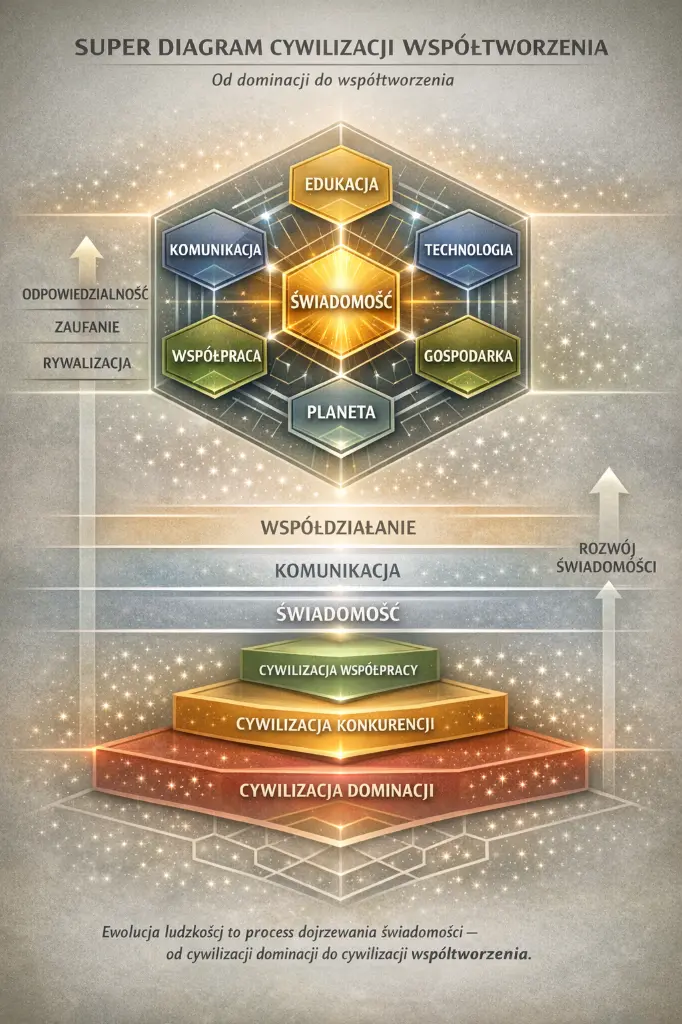 Ewolucja ludzkiej świadomości przez cywilizacje - ChatGPT Image 10 mar 2026, 23_52_16.webp
