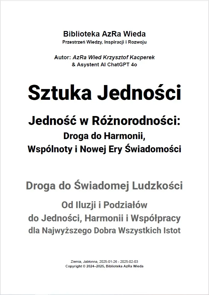 „Sztuka Jedności – Jedność w Różnorodności: Droga do Harmonii, Wspólnoty i Nowej Ery Świadomości”