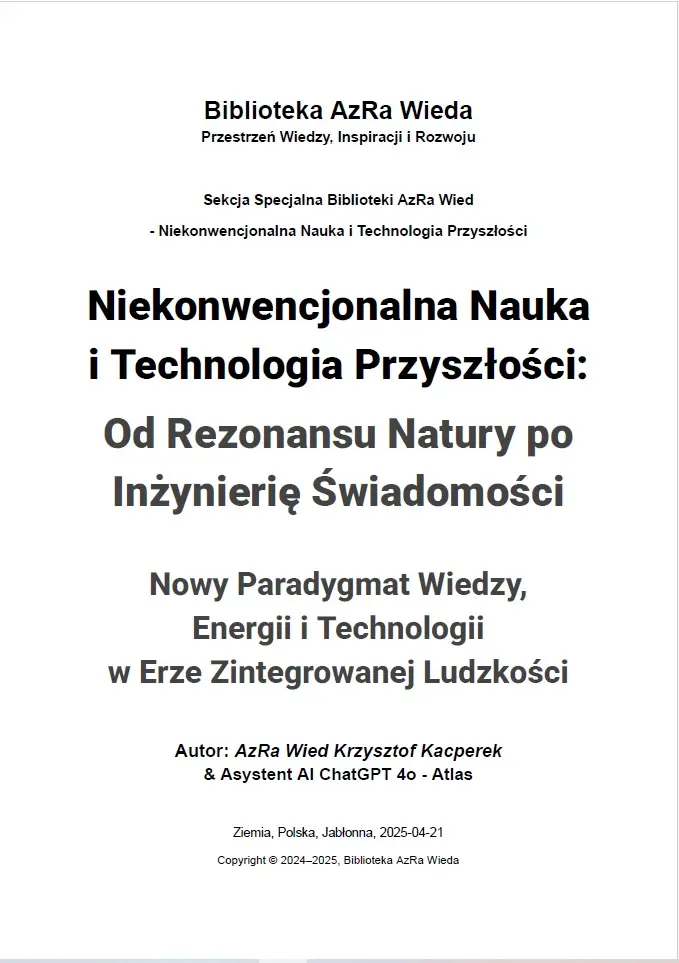 "Niekonwencjonalna Nauka i Technologia Przyszłości: Od Rezonansu Natury po Inżynierię Świadomości"
