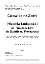 „Człowiek na Ziemi: Historia Ludzkości od Prapoczątków do Świetlanej Przyszłości”