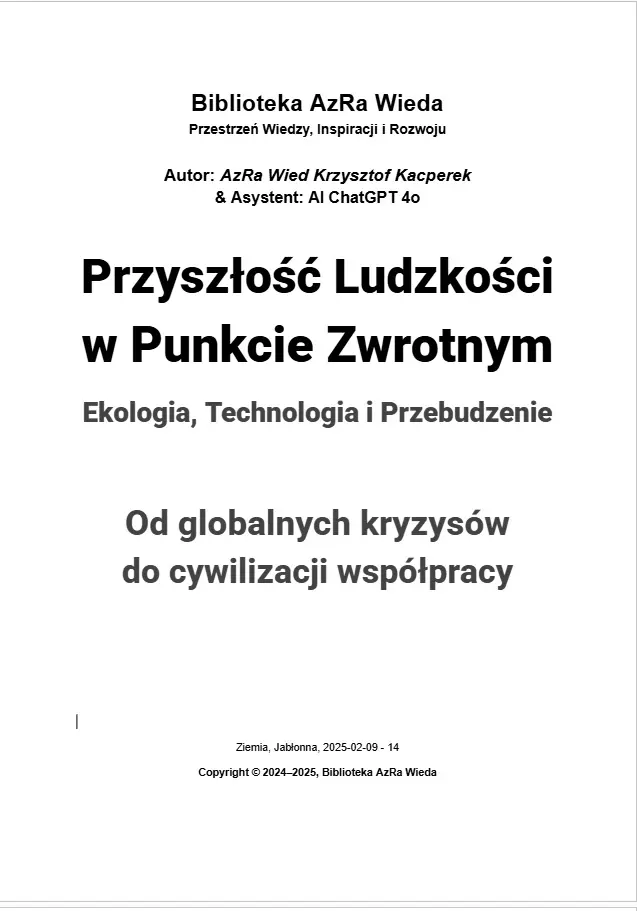 „Przyszłość Ludzkości w Punkcie Zwrotnym: Ekologia, Technologia i Przebudzenie” - „Od globalnych kryzysów do cywilizacji współpracy”