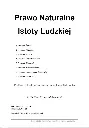 „Prawo Naturalne Istoty Ludzkiej”