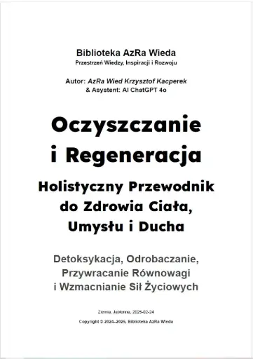 „Oczyszczanie i Regeneracja: Holistyczny Przewodnik do Zdrowia Ciała, Umysłu i Ducha”